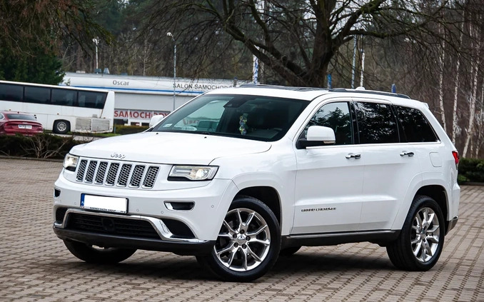 Jeep Grand Cherokee cena 119900 przebieg: 110000, rok produkcji 2017 z Węgliniec małe 781